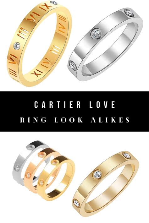 cartier love ring replicas|cartier love ring look alike.